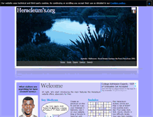 Tablet Screenshot of heracleums.org